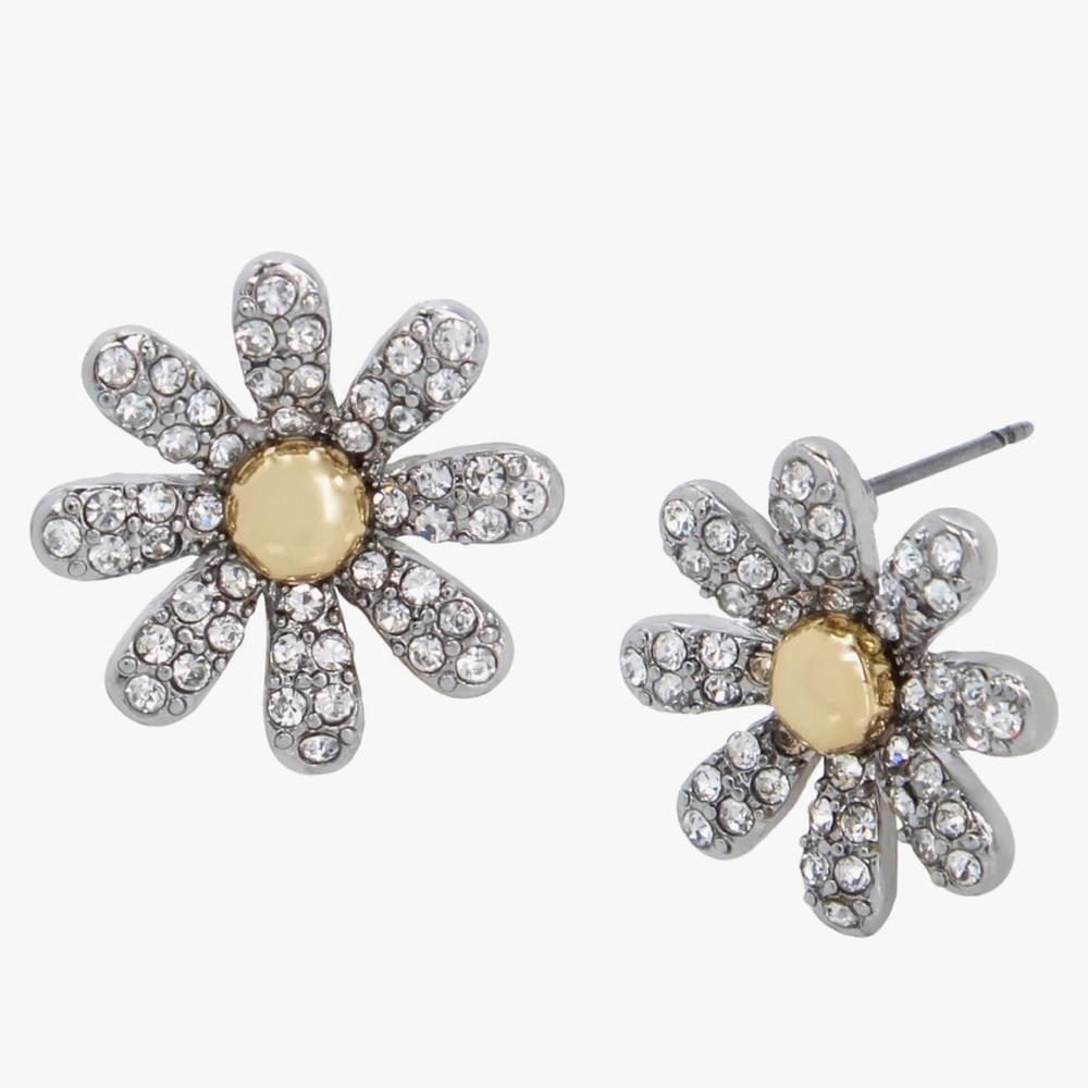 NWT Betsey Johnson Womens Floral Earrings